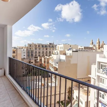 Appartement Luxury Apt With Hot Tub & Bbq With Valletta Views By 360 Estates Sliema